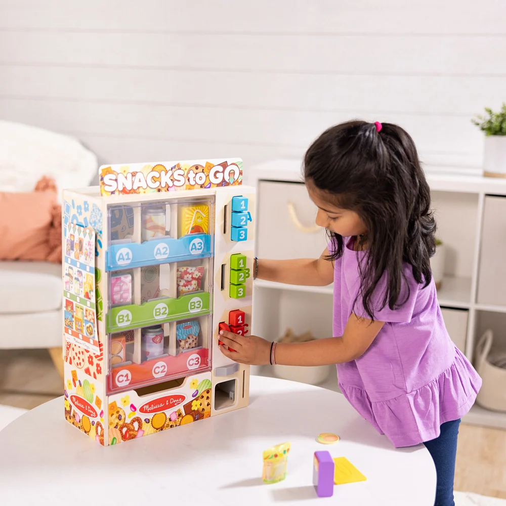 Sort, Stock, Select Vending Machine Play Set - Image 2