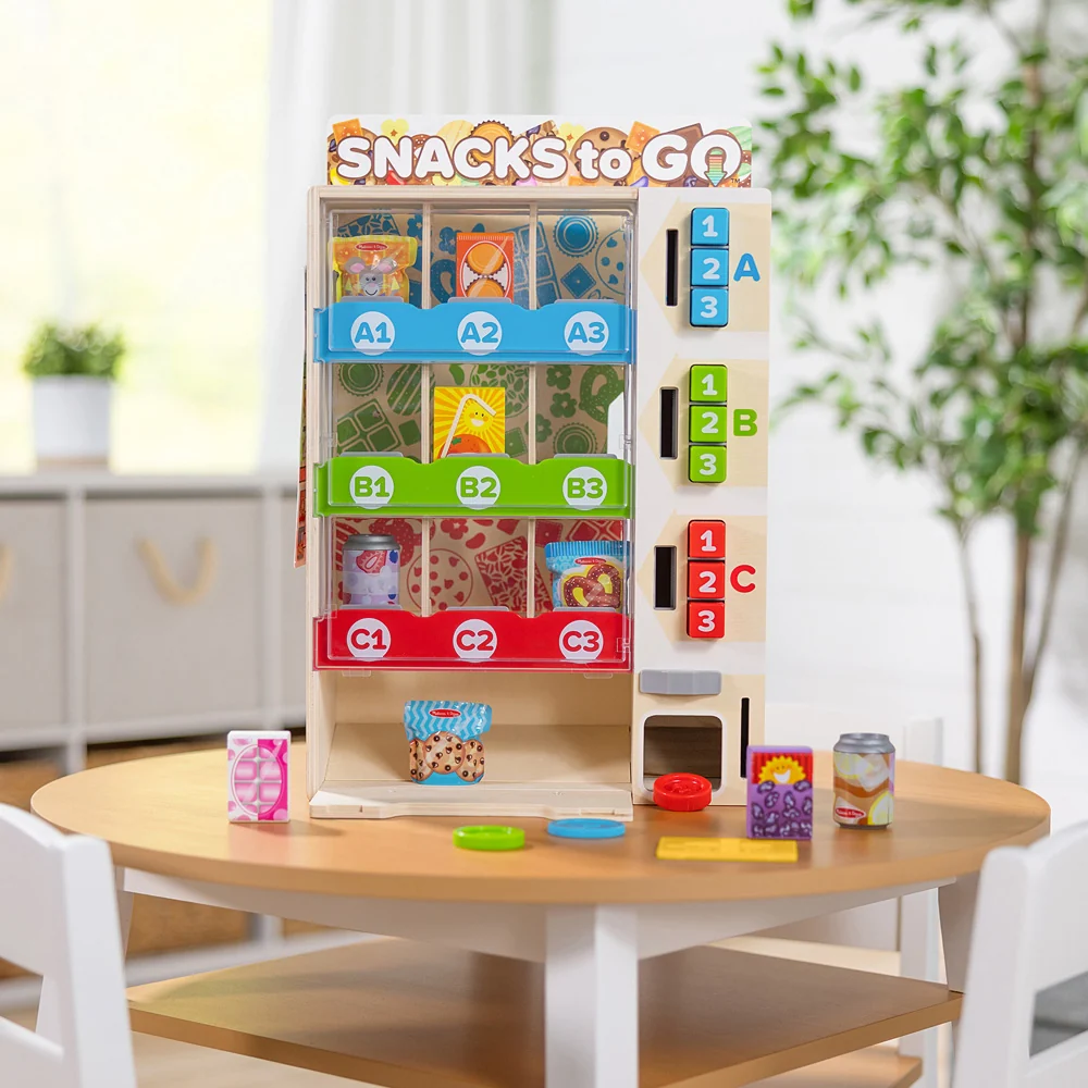 Sort, Stock, Select Vending Machine Play Set - Image 4