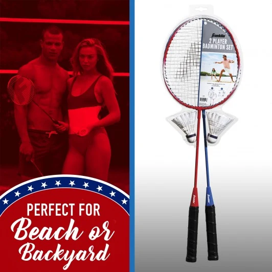 Steel Badminton Set 2 Player - Image 3