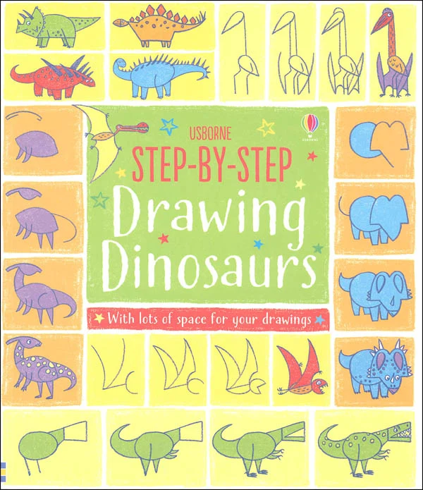 Step-by-step Drawing Dinosaurs