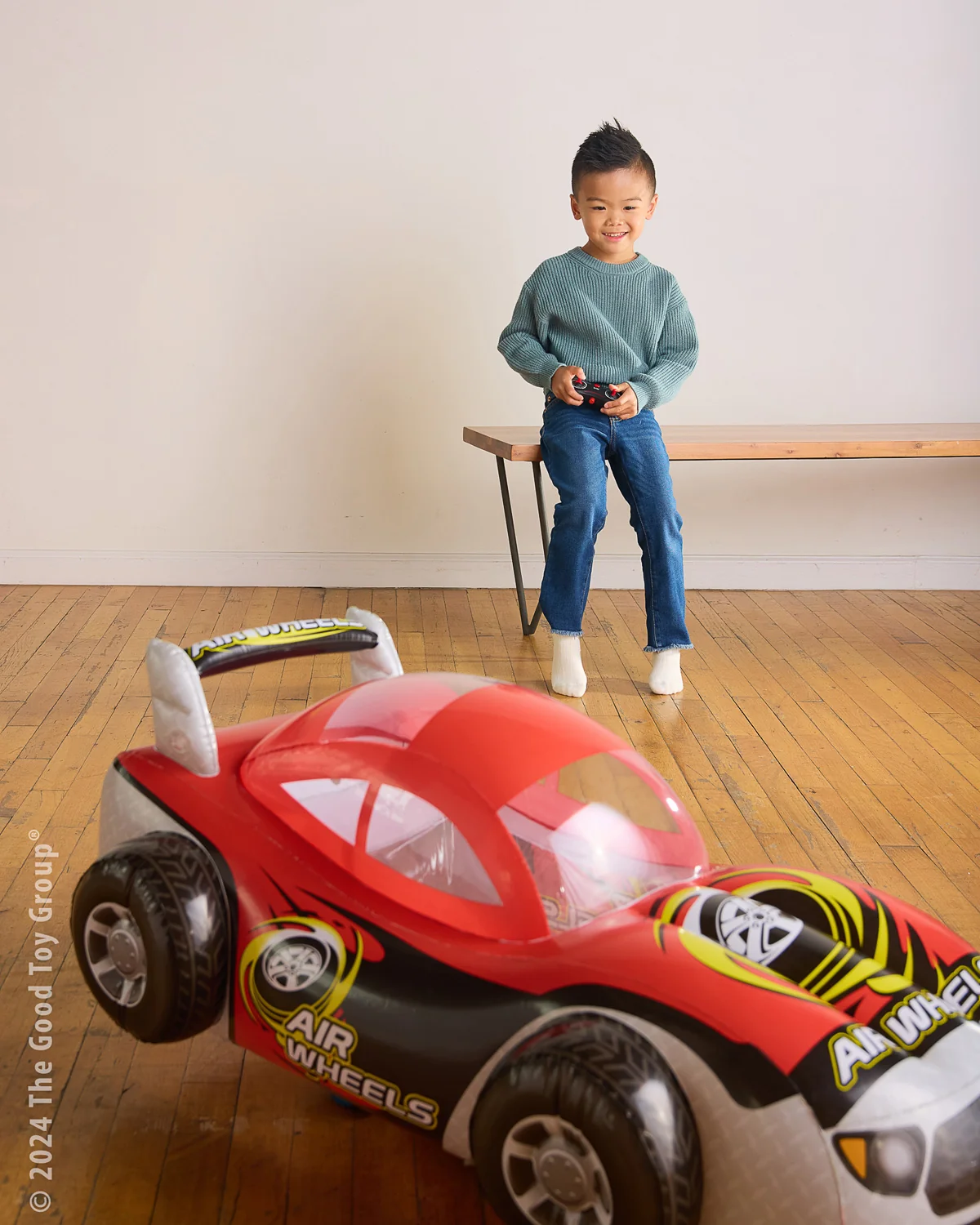Turbo Twister Air Wheels Inflatable 36" RC Car - Image 3