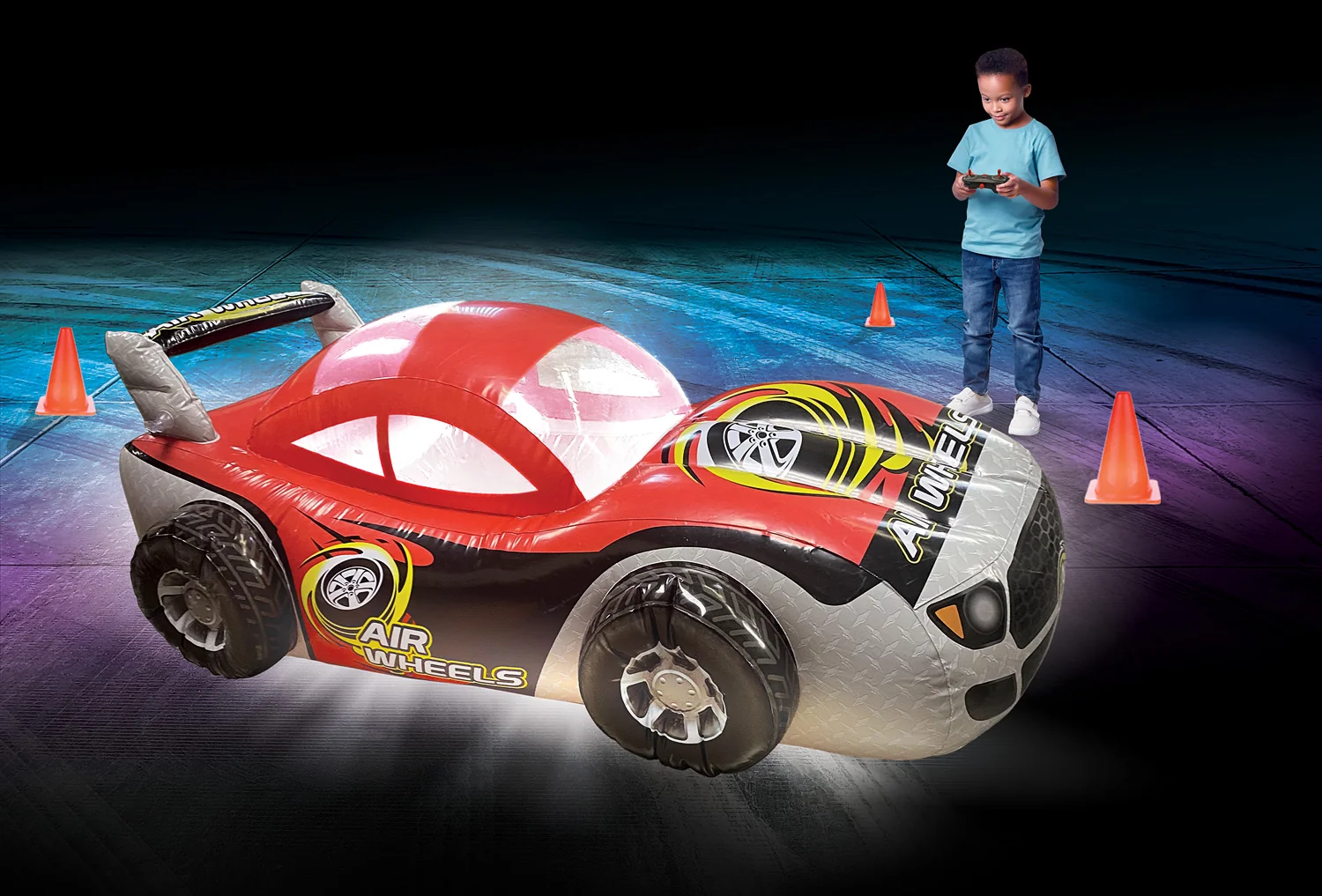 Turbo Twister Air Wheels Inflatable 36" RC Car - Image 5