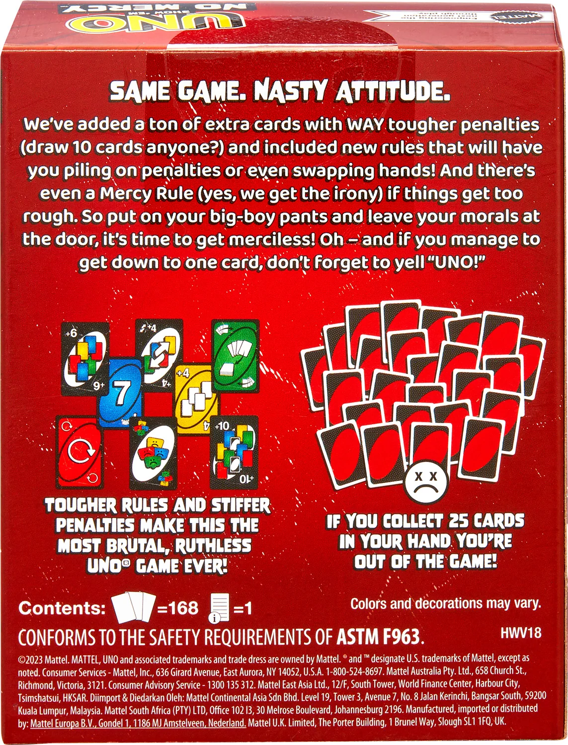 Uno: Show 'Em No Mercy Card Game - Image 2