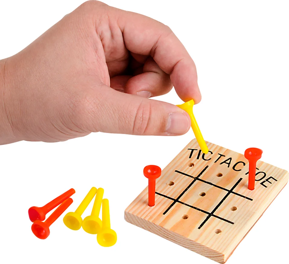Wooden Tic-tac-toe Game - Image 2