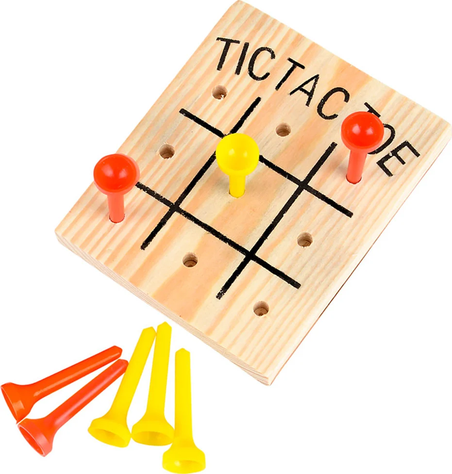 Wooden Tic-tac-toe Game - Image 3