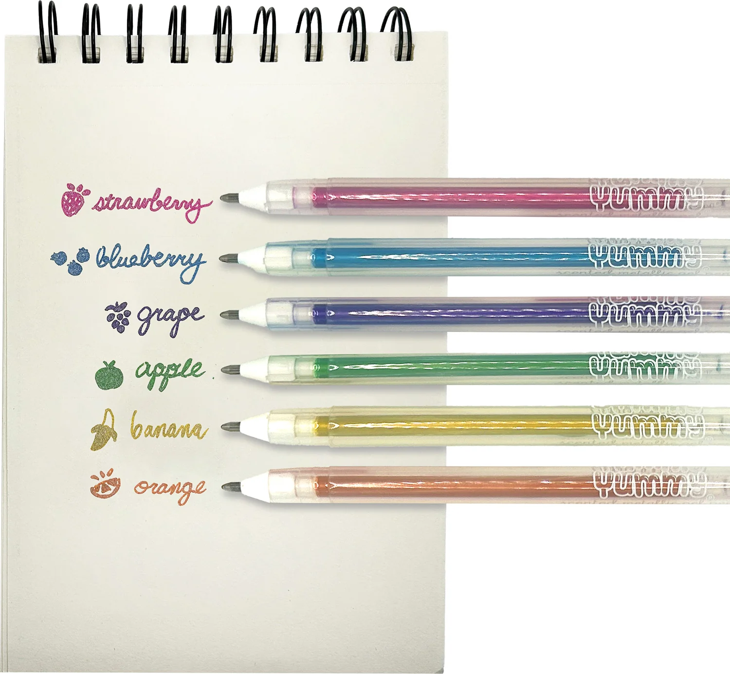 Yummy Yummy Scented Metallic Gel Pens - Image 3