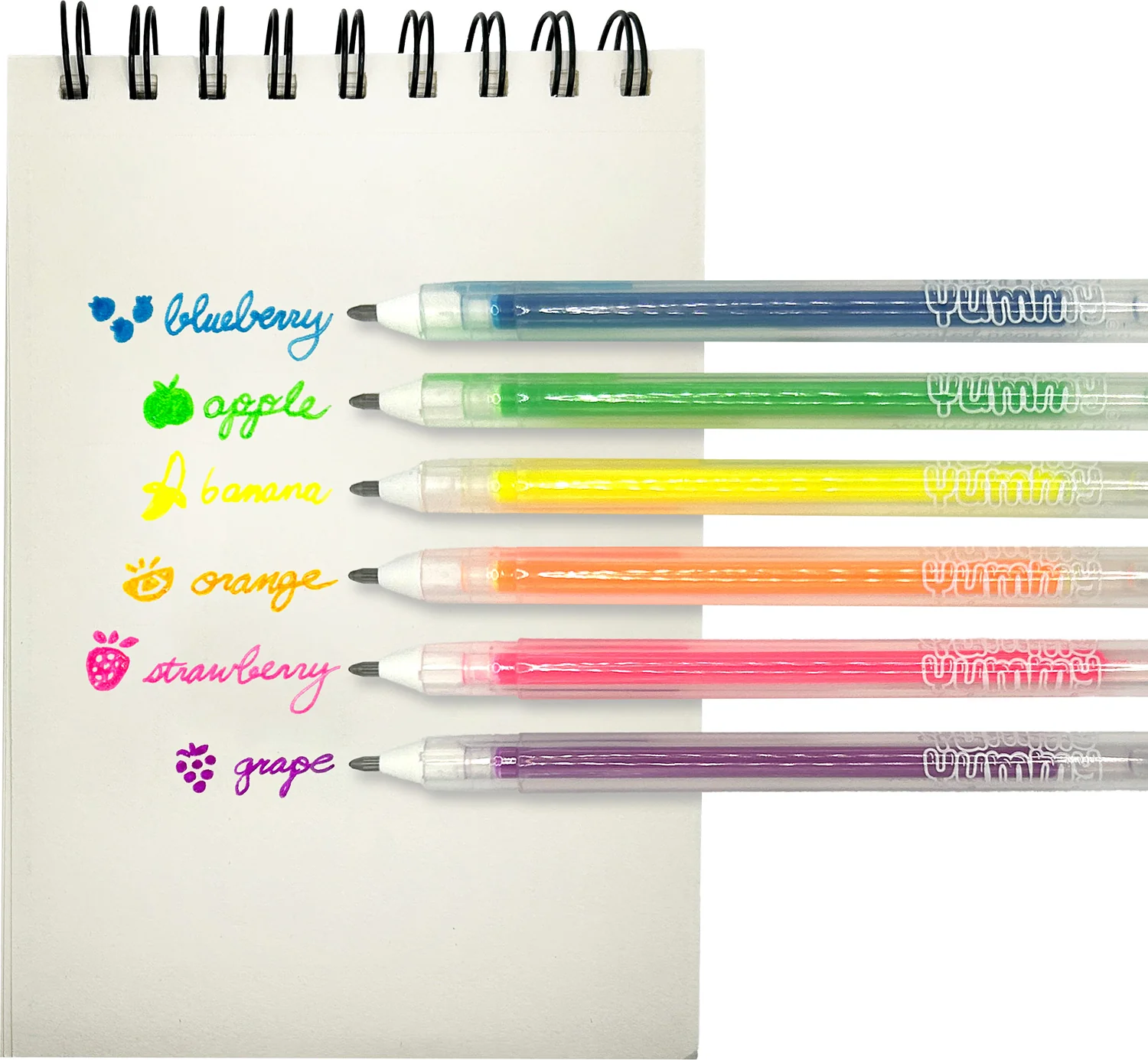 Yummy Yummy Scented Neon Gel Pens - Image 5