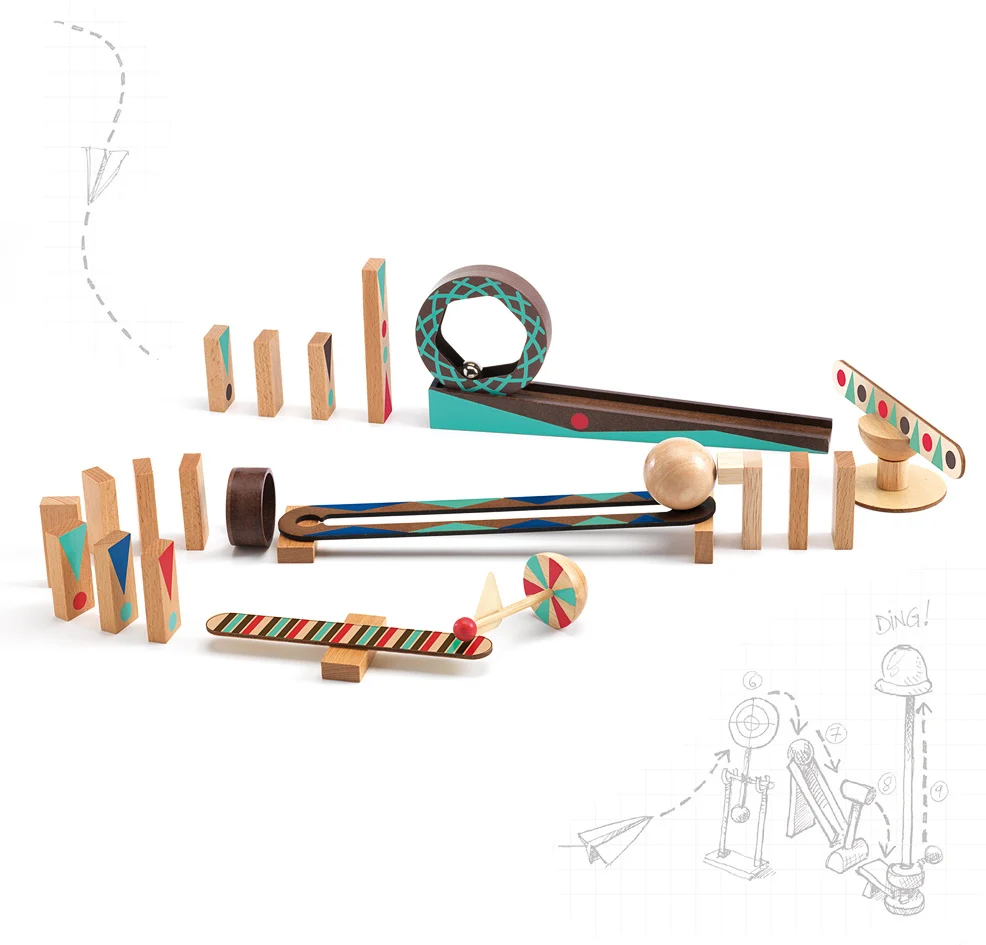 Zig & Go Chain Reaction Construction Set - 28 pcs - Image 3
